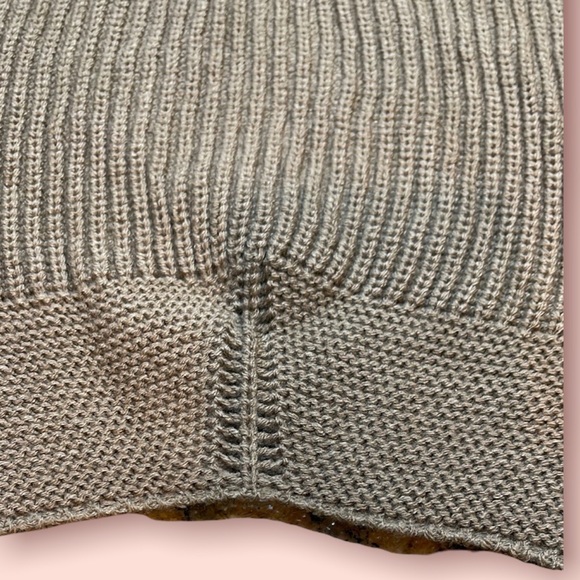 David and Young Cocoa Brown Knit Poncho - Picture 3 of 7